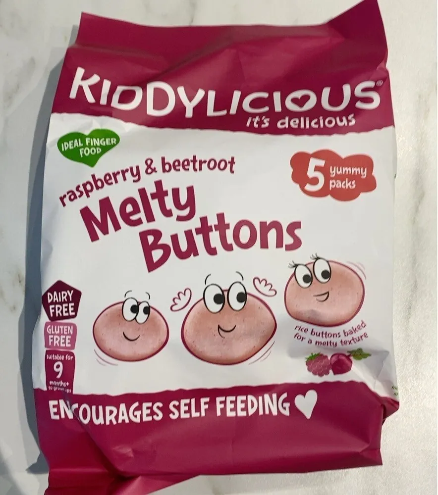 Rasberry & Beetroot Melty Buttons