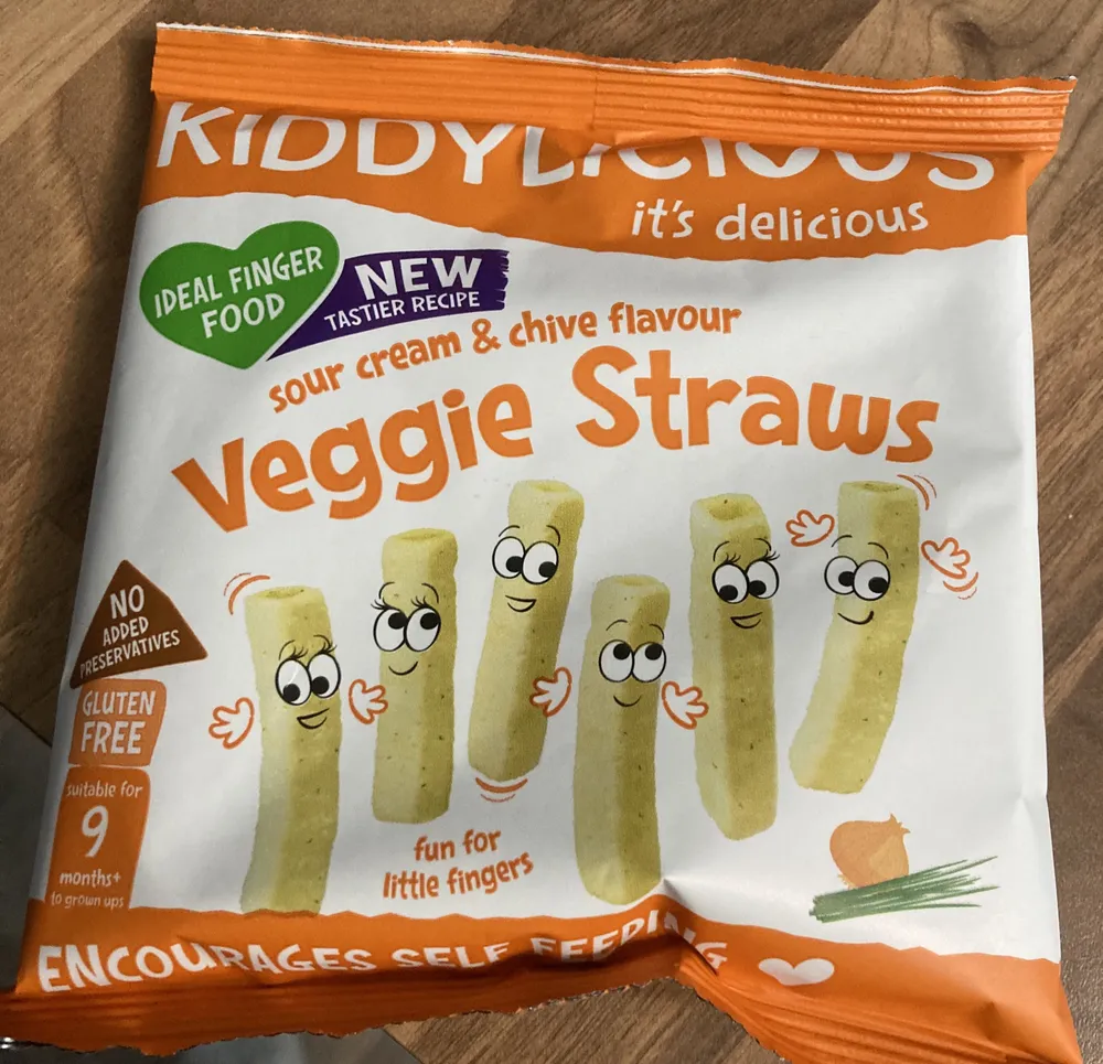 Veggie Straws Sour Cream And Chive