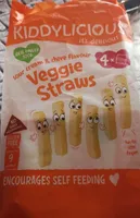 Sour cream & chive flavor veggie straws