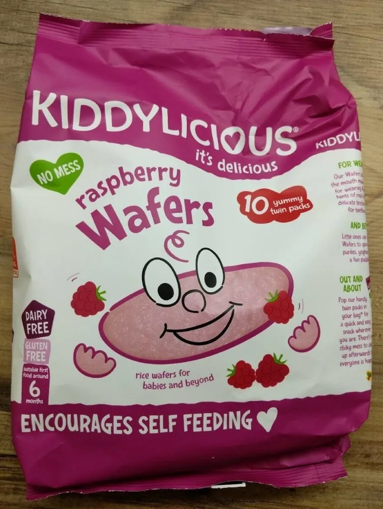 Raspberry wafers