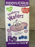 Blueberry wafers