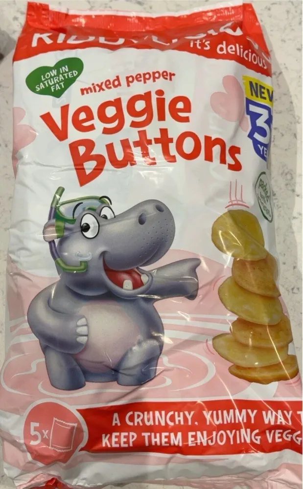 Mixed pepper Veggie Buttons