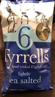 Chips lightly sea salted
