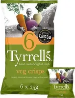 Veg Crisps 6 x