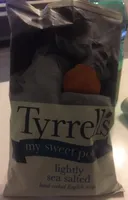 Tyrrells Sweet Potato Salted Crisps