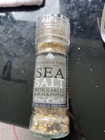 Sea Salt with Garlic & Black Pepper