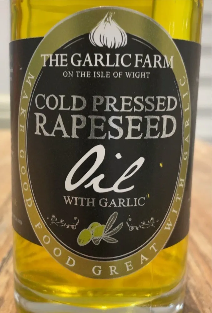 Cold Pressed Rapeseed Oil with Garlic
