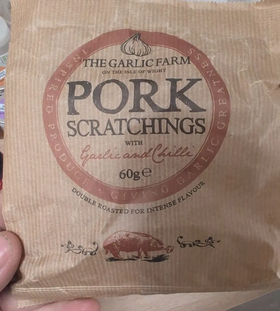 Chilli Garlic Pork Scratchings
