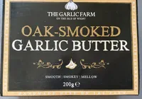 Oak- smoked garlic butter