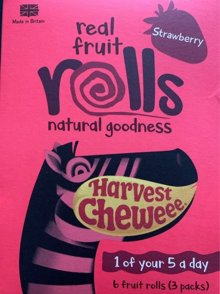 Real fruit rolls