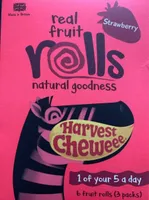 Real fruit rolls