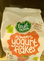 Strawberry yogurt flakes