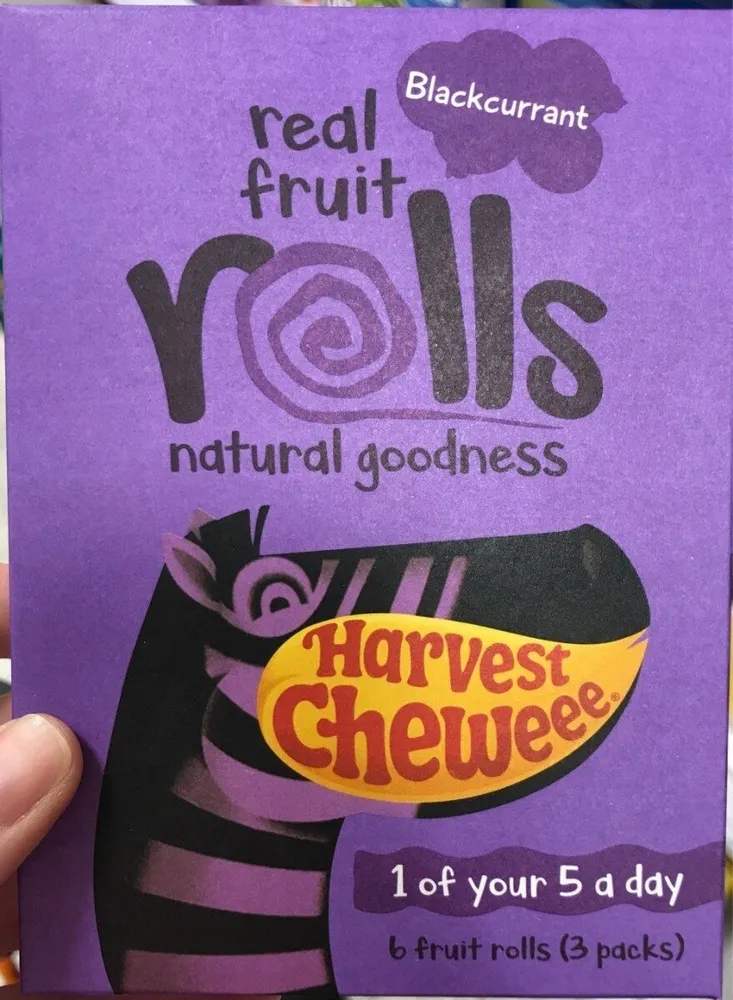 Real fruit rolls