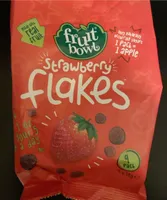 Strawberry flakes