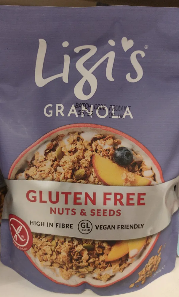 Gluten Free Granola Nuts & Seeds