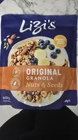Lizis original granola nuts and seeds