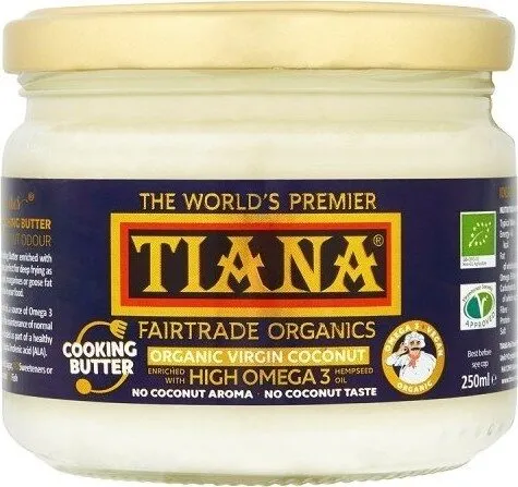 Tiana Fairtrade Organics Virgin Coconut Cooking Butter