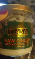 Raw ginger virgin coconut oil