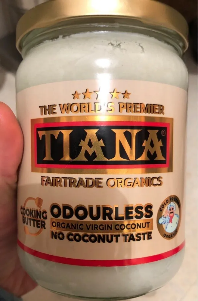 TIANA Fairtrade Organics Odourless Extra Virgin Coconut Butter