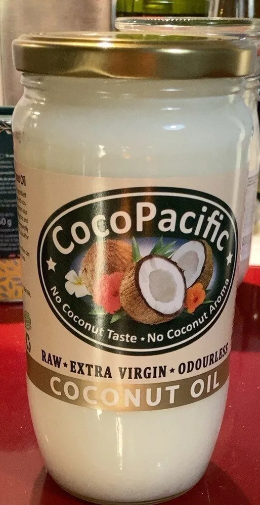 Raw extra virgin odourless COCONUT OIL
