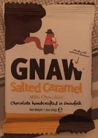 GNAW salted caramel milk chocolate