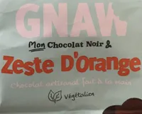 Mon chocolat noir et zeste d'orange