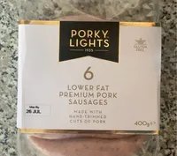 Lower Fat Premium Pork Sausages