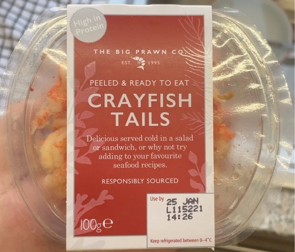Crayfishes Tails (ready to eat)