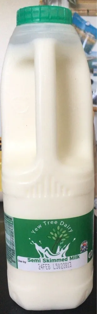 Semi skimmed milk