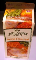 Soupe fraîche Lentilles & Bacon fumé