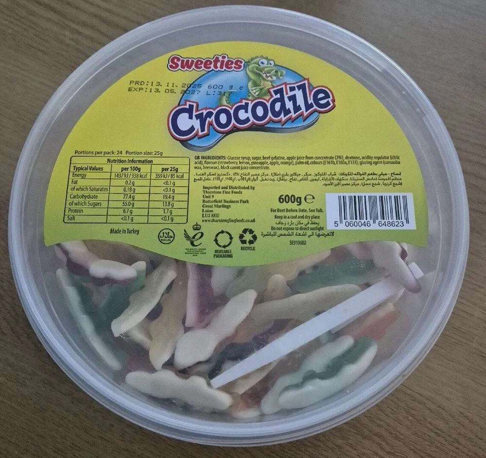 ms per pack: 24 Portion size: 25g Mutrition Inform