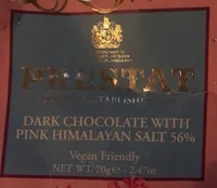 Dark chocolate with salt
