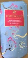 Milk chocolate with earl grey tea & lemon