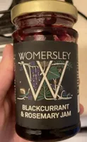 Blackcurrant and rosemary jam