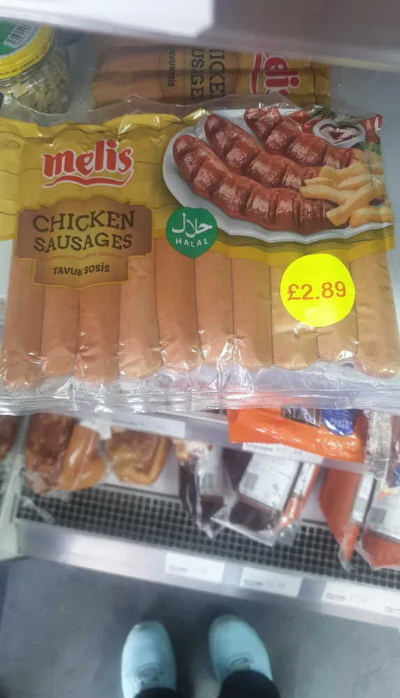 Chicken sausages