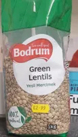 Bodrum Green lentils