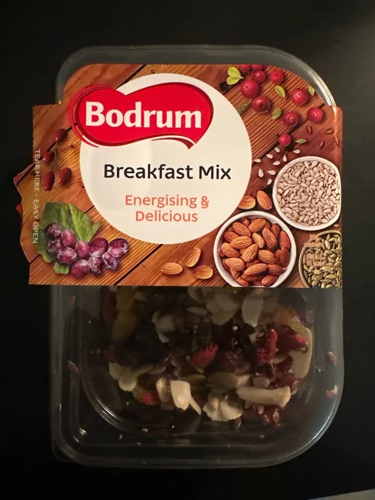 Breakfast Mix Nuts Seeds Frui