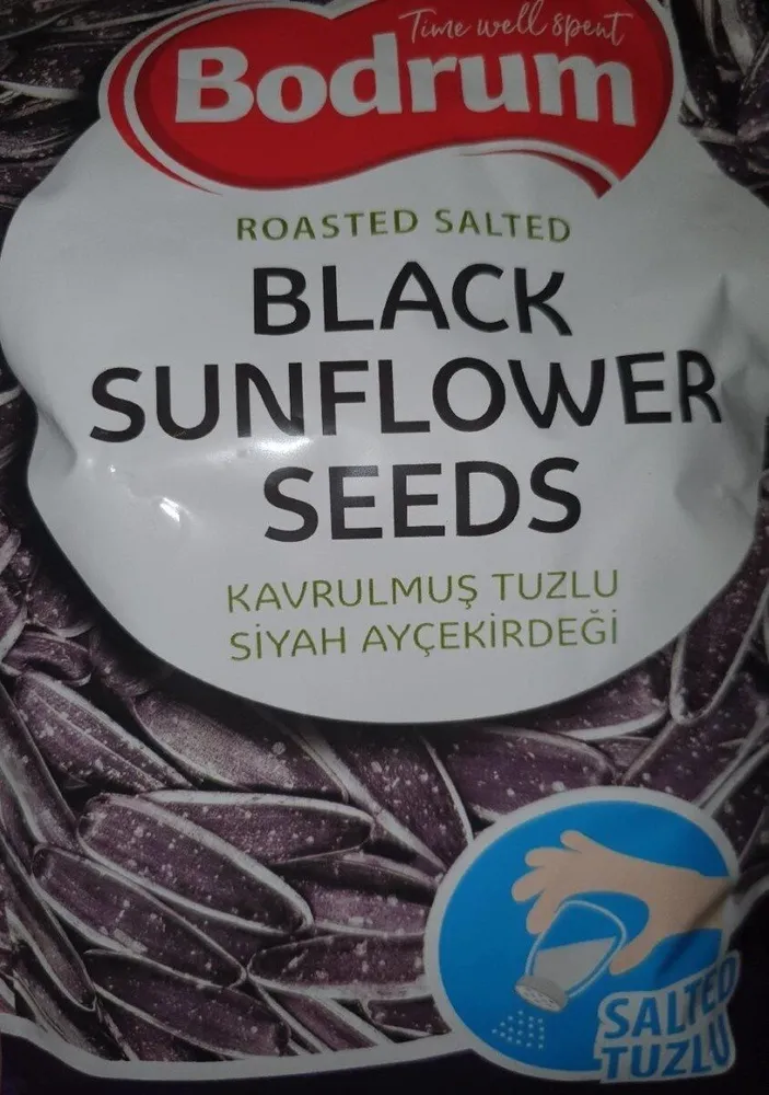 Black sunflower seeds