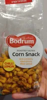 Roasted salted corn snack chilli lemon