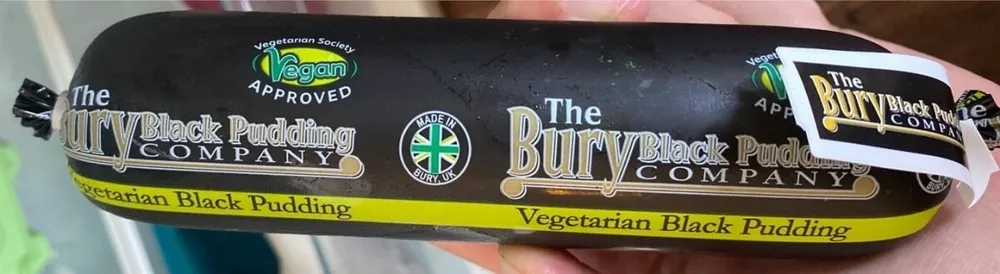 Vegetarian black pudding