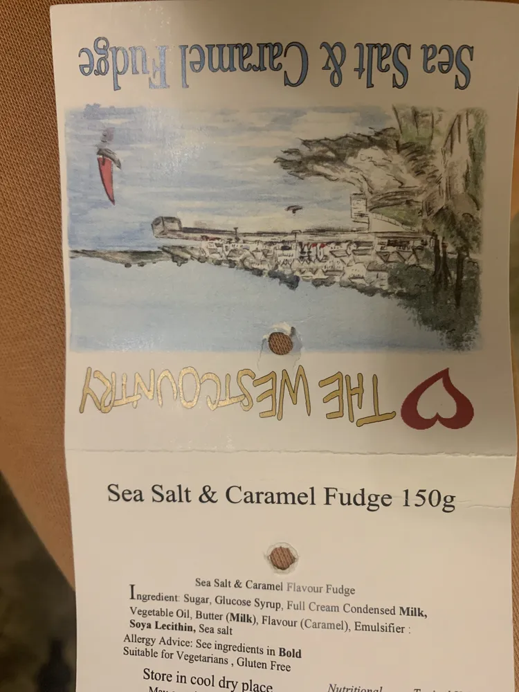 Sea salt and caramel fudge