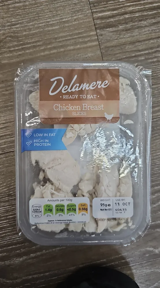Chicken Breast Slices Ready to Eat - Delamere