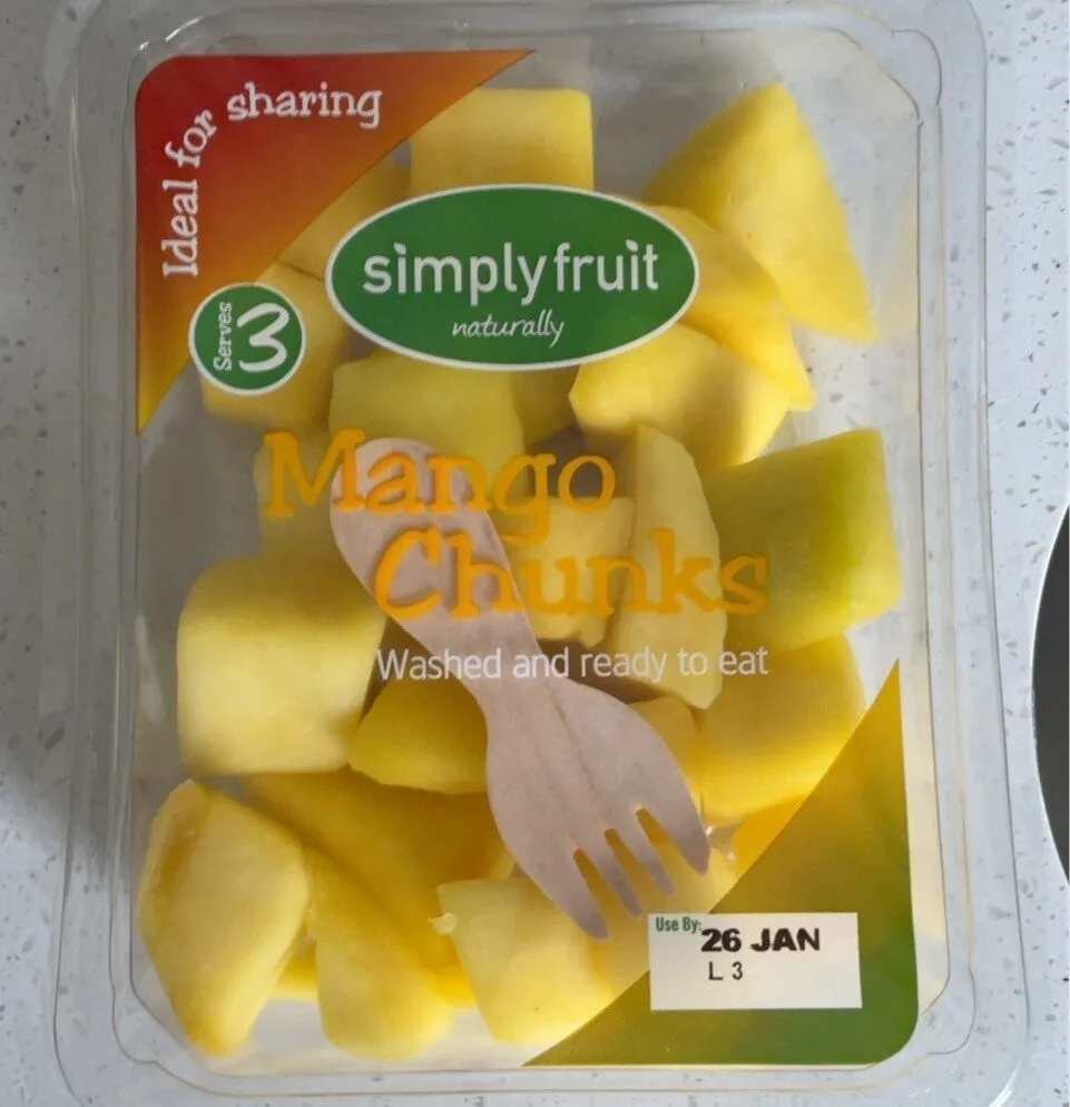 Mango chunks