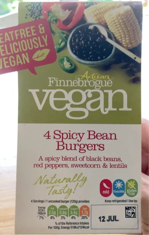 Spicy Bean Burger