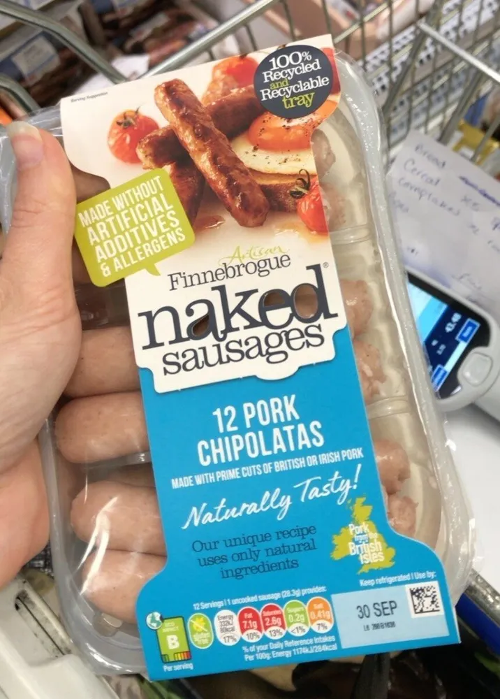 12 Pork Chipolatas