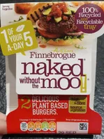 Plant based burgers Naked Without the Moo