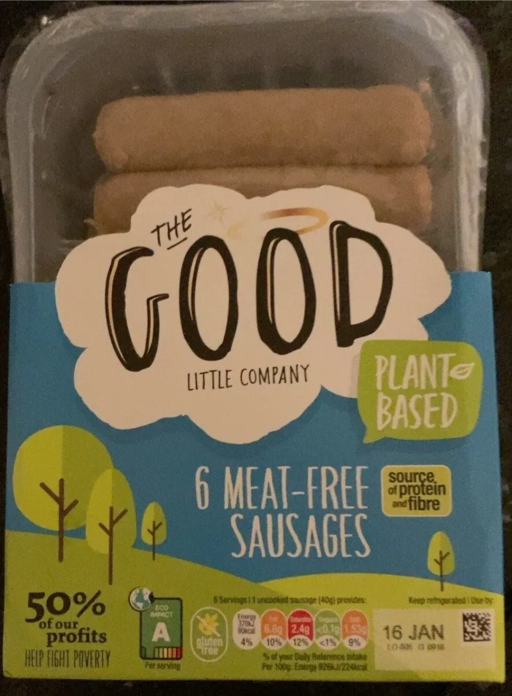 Plant Based Sausages