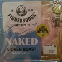 Oven Roast Ham Slices