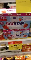 0% added sugar 0% fat strawberry Actimel