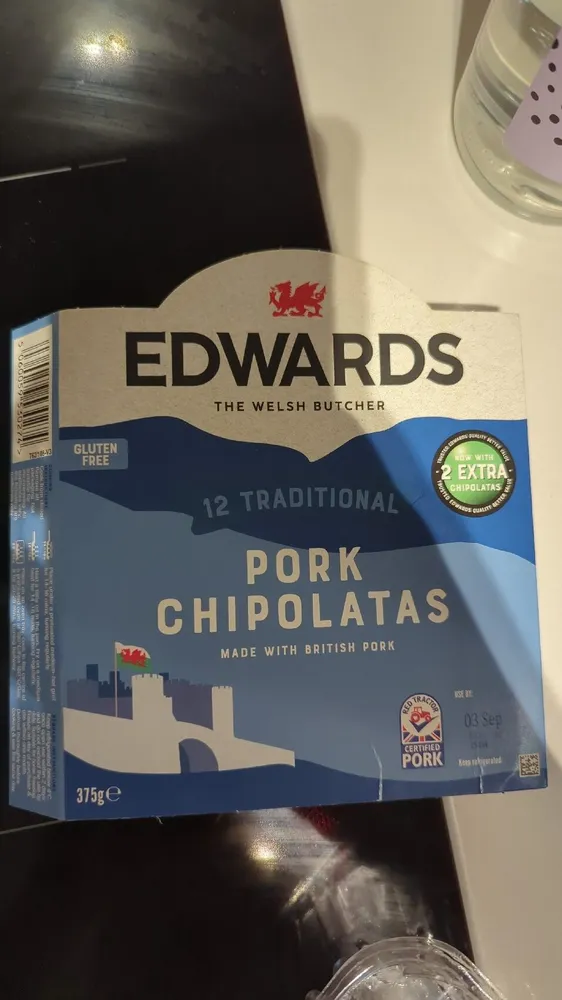 Pork Chipolatas